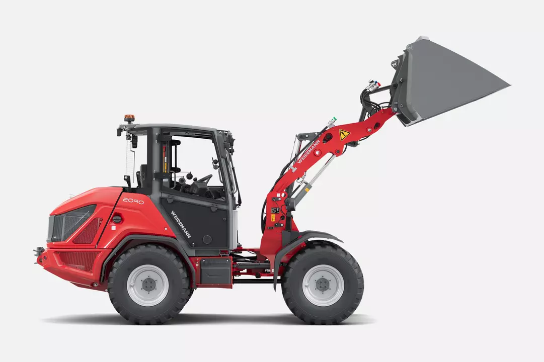 Weidemann Radlader 2090 Kabine mit Leichtgewicht Kübel, studio