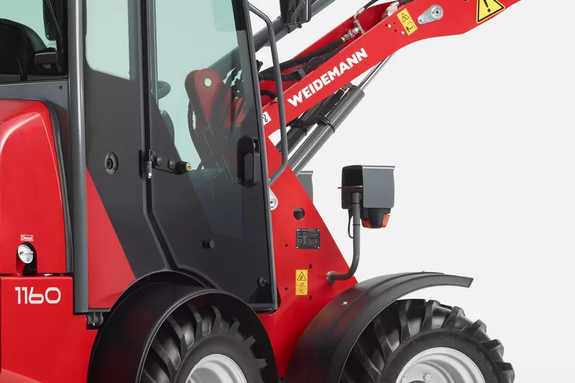 Weidemann Hoftrac 1160, Zwei Hubzylinder