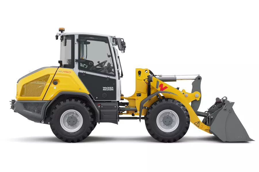 Wacker Neuson wheel loader WL950 with 4-in-1 shovel