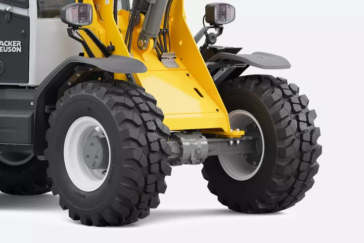 Wacker Neuson wheel loader WL950 differential lock, studio