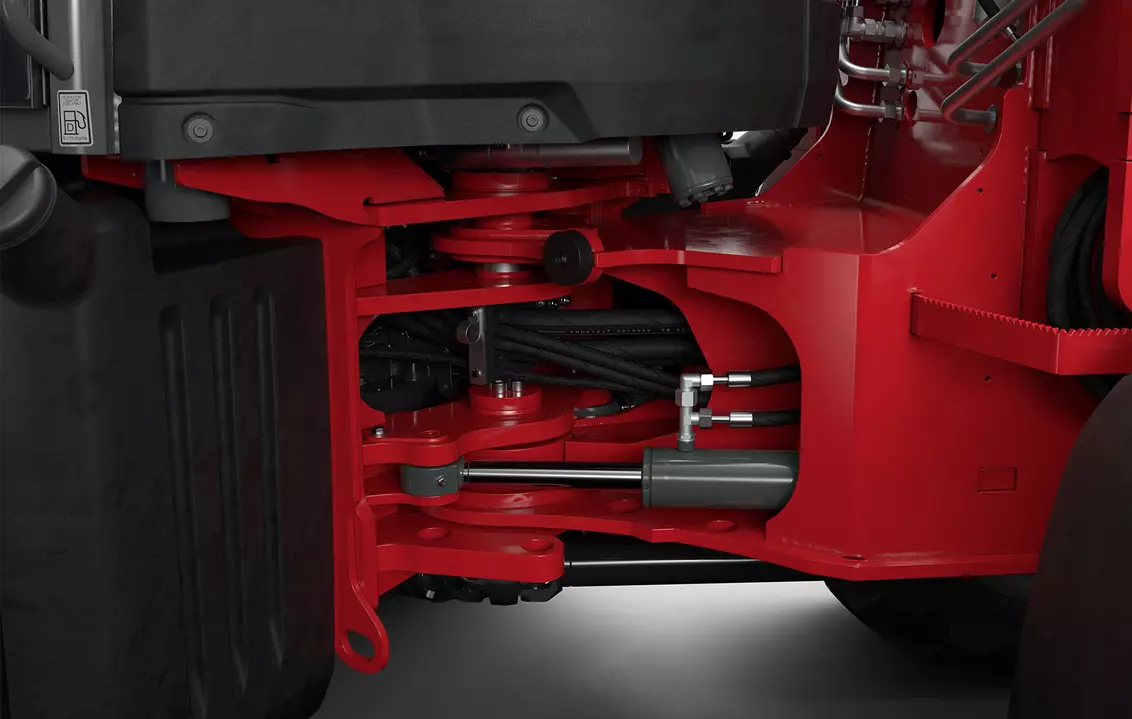 Weidemann wheel loader 9080 cabin with middle joint, studio