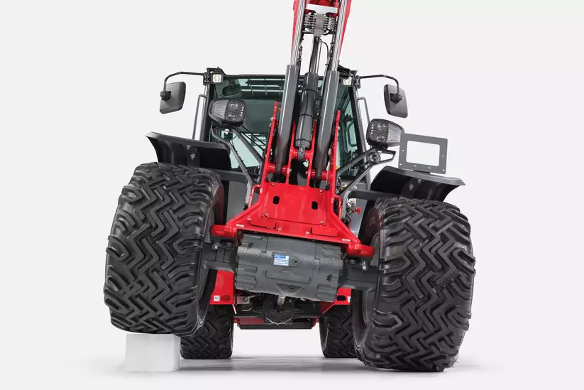 Weidemann Radlader 2060, 3060, 4060 im Studio, Knickpendelgelenk
