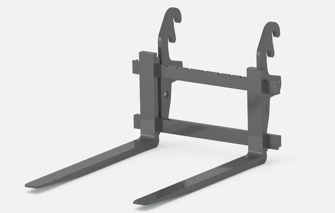 Weidemann attachment Pallet fork, Studio