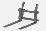 Weidemann attachment Pallet fork, Studio