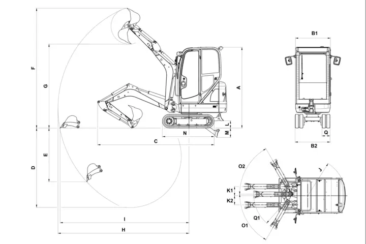 ET16 dimensions