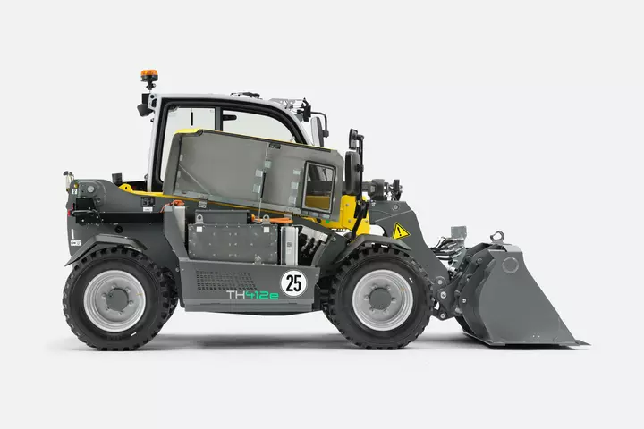 Wacker Neuson Teleskoplader TH412e, Wartung