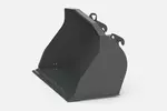 Weidemann attachment earth bucket with interchangeable cutting edge, Studio