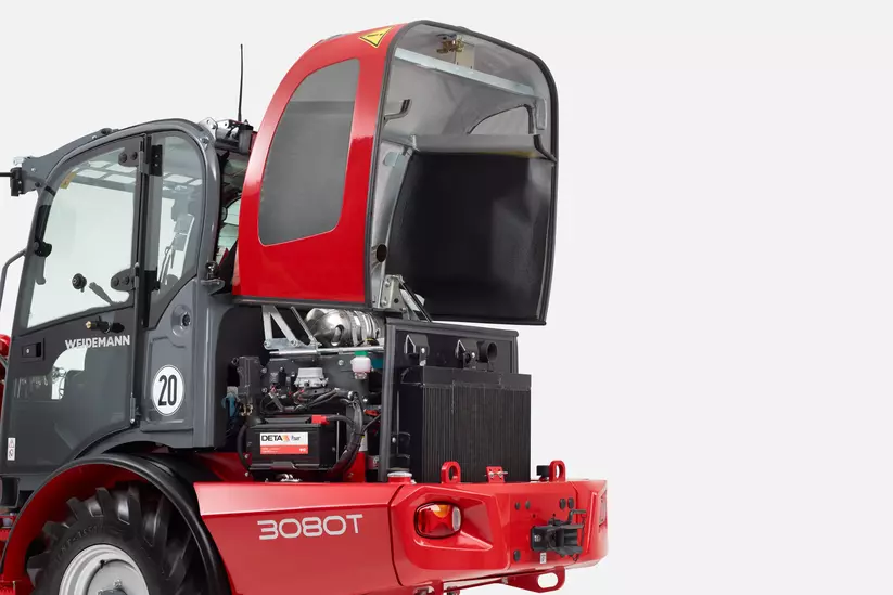 Weidemann Teleskopradlader 3080T, Ausstattung