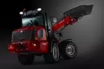 Weidemann telescopic wheel loader 5080T cabin with lightning, studio