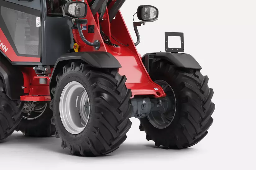Weidemann Hoftrac 1390, Differentialsperre