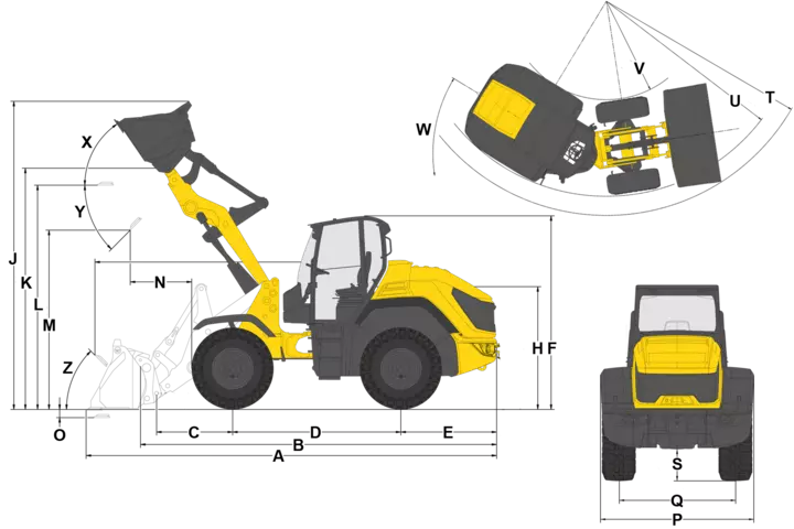 dimension sketch WL95, WL110
