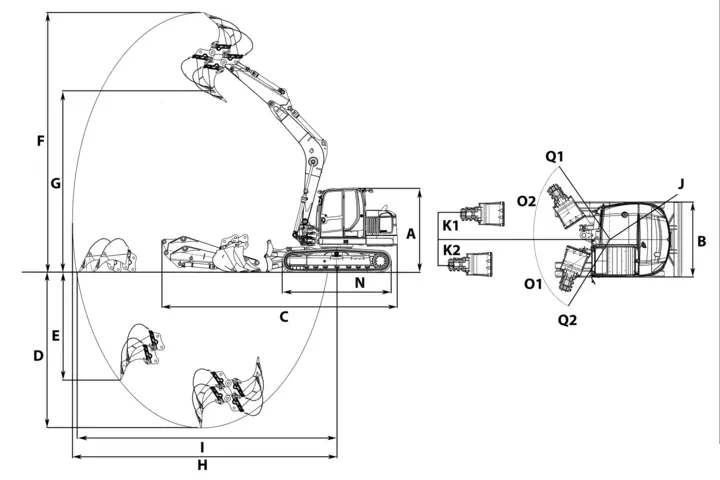 ET145 dimensions
