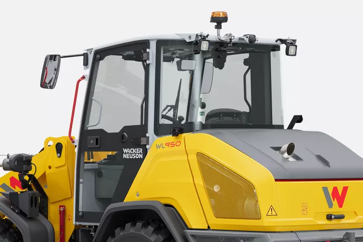 Wacker Neuson wheel loader WL950 cabin, studio