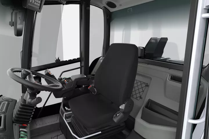 Wacker Neuson wheel loader WL95, WL110, Ergonomic workplace