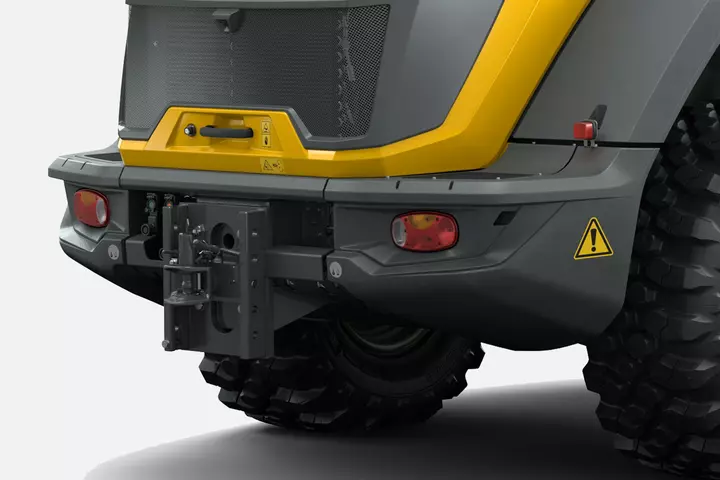 Wacker Neuson wheel loader WL110, Trailer operation