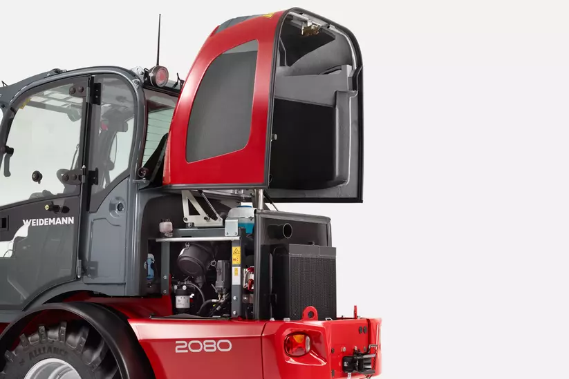 Weidemann Radlader 2080, Ausstattung