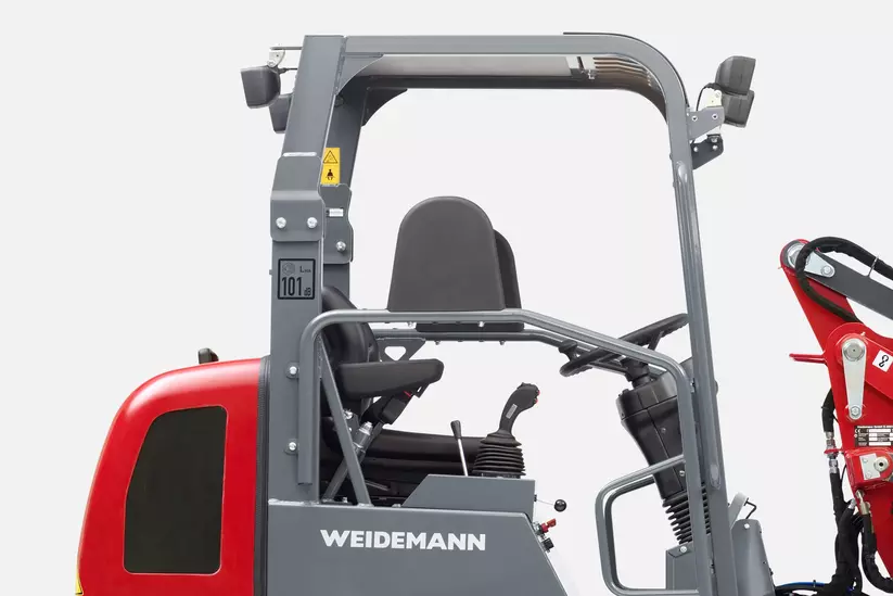 Weidemann Hoftrac 1280, Fahrerschutzdach