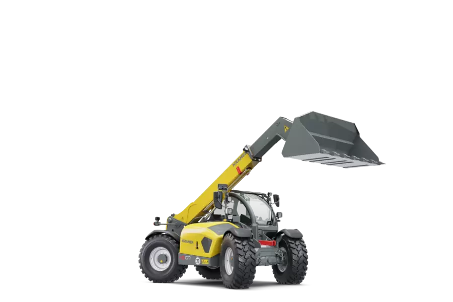 The Kramer telehandler 4507 in a studio.