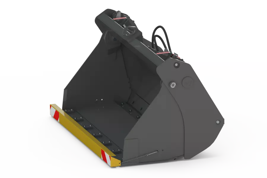 Wacker Neuson attachment, 4-in-1 shovel with fangs and second interchangeable cutting edge