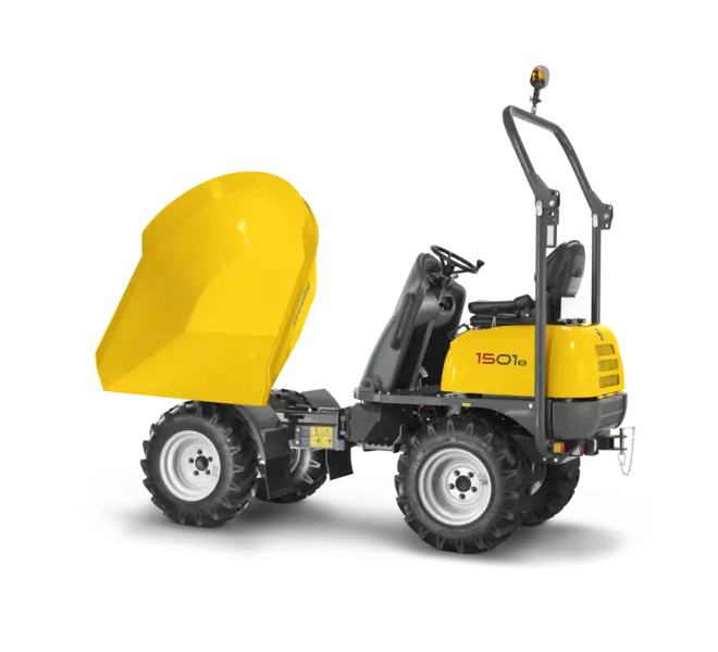 Studio photo wheel dumper 1501 with turn-tipping skip