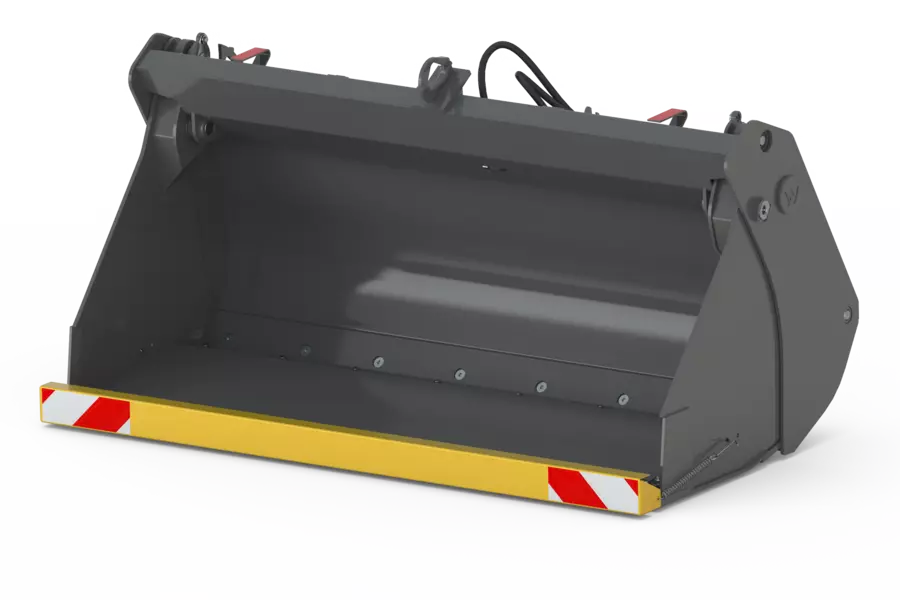 Wacker Neuson attachment, 4-in-1 shovel with fangs and second interchangeable cutting edge