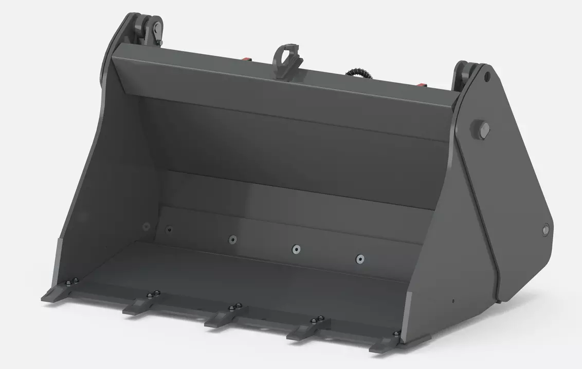 Weidemann attachment 4-in-1 bucket with ripper teeth, Studio