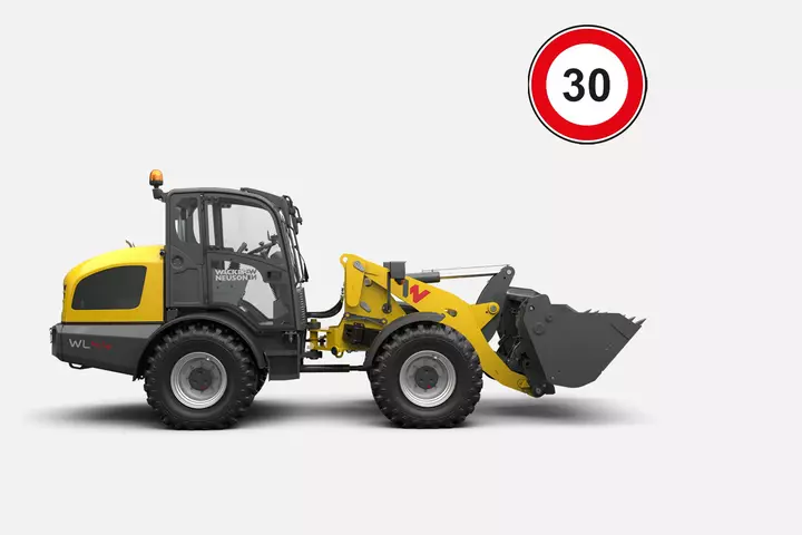 Wacker Neuson wheel loader WL44, Speed 30 km/h