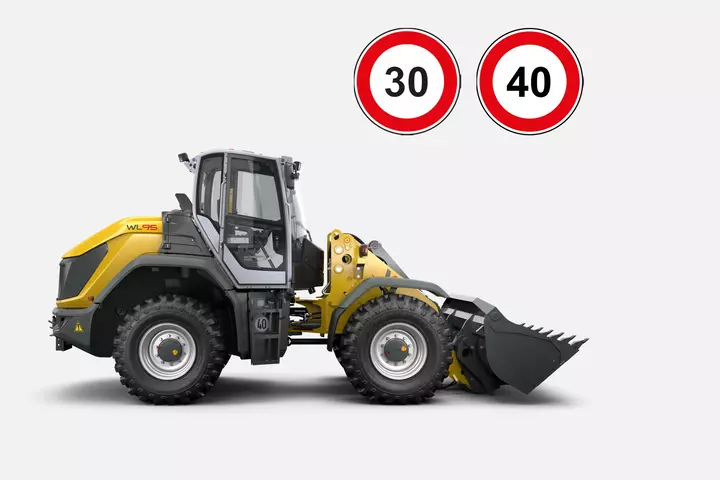  Wacker Neuson wheel loader WL95, Speed 30 hp, 40 hp