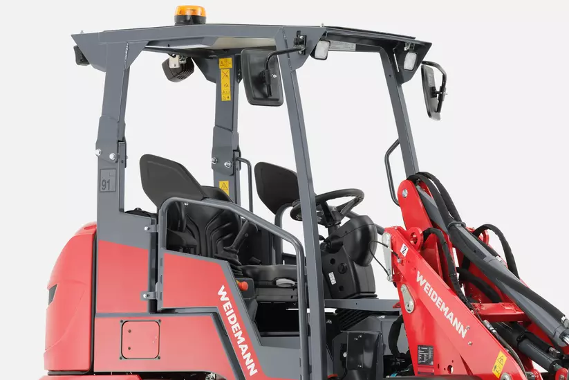 Weidemann Hoftrac 1190e, Fahrerschutzdach