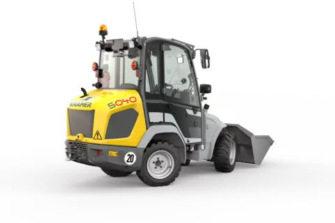 Der Radlader 5040 von Kramer.