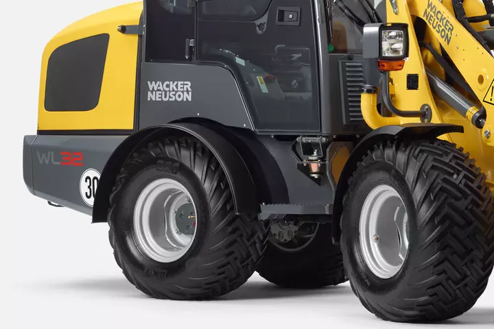 Wacker Neuson wheel loader WL32, easy entry