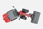 Weidemann telescopic wheel loader 2060T cabin with light goods bucket, studio