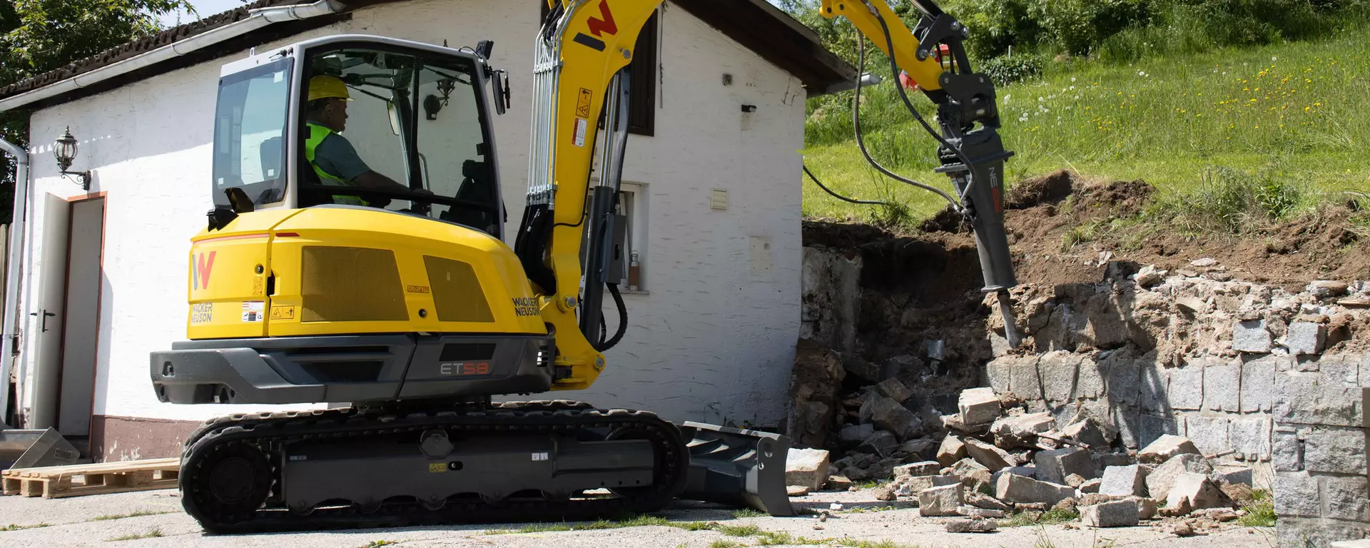 Anbaugeräte für Bagger