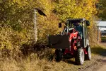Weidemann Anbaugerät Doppelmessermähwerk, Einsatz 