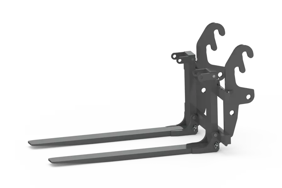 Wacker Neuson attachment, Fold-down pallet fork