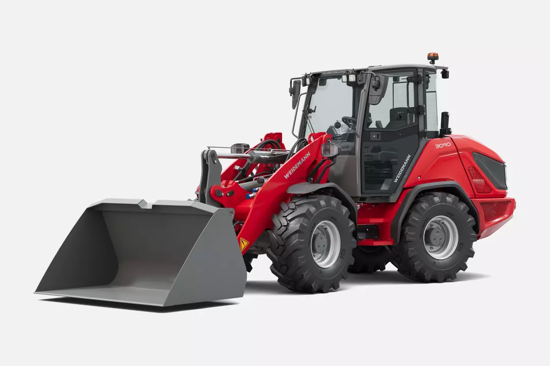 Weidemann  Radlader 3090 Kabine mit Leichtgewicht Eimer, studio