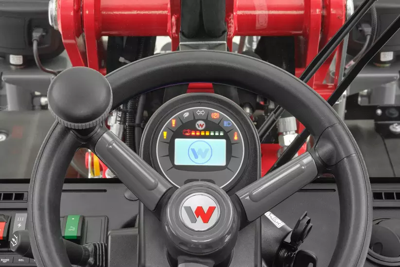 Weidemann Hoftrac 1190e, Display digital