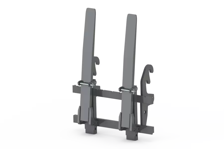 Wacker Neuson attachment, Fold-down pallet fork