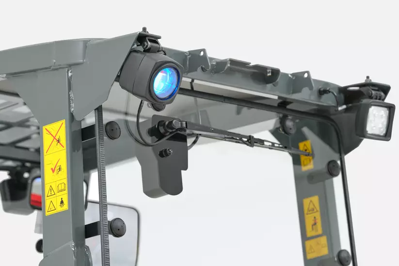 Weidemann Hoftrac 1390e Blue-Safety-Light, Studio