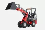 Weidemann Hoftrac/Hoflader 1140 Basic Line Fahrerschutzdach mit Leichtgutschaufel, Studio