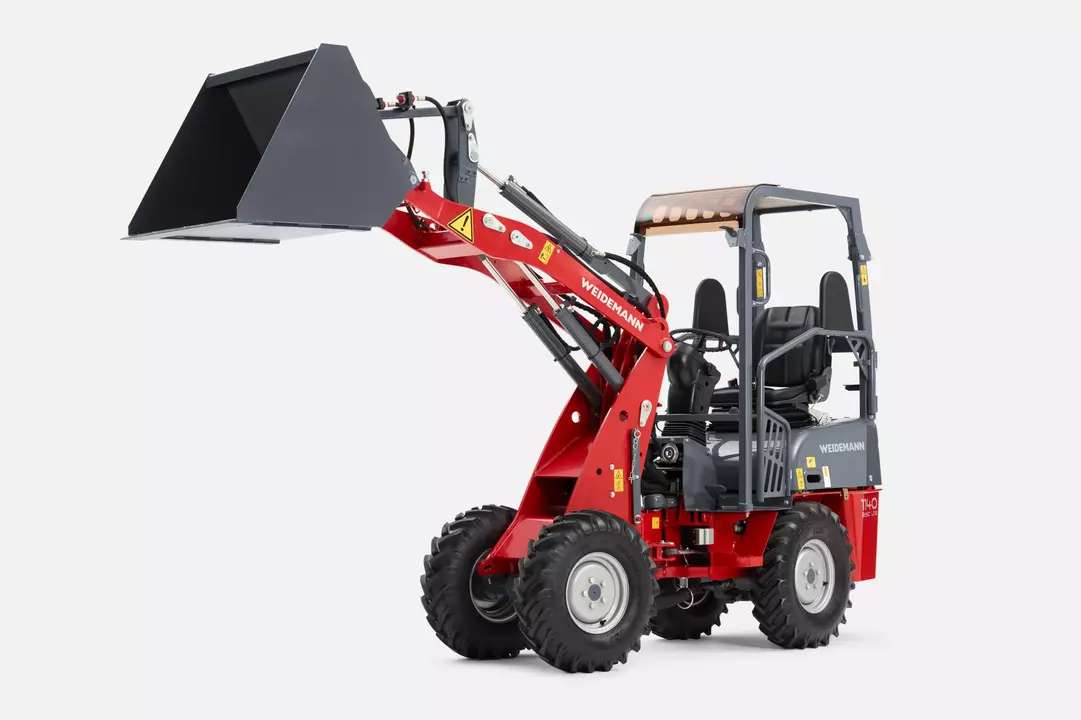 Weidemann Hoftrac/Hoflader 1140 Basic Line Fahrerschutzdach mit Leichtgutschaufel, Studio