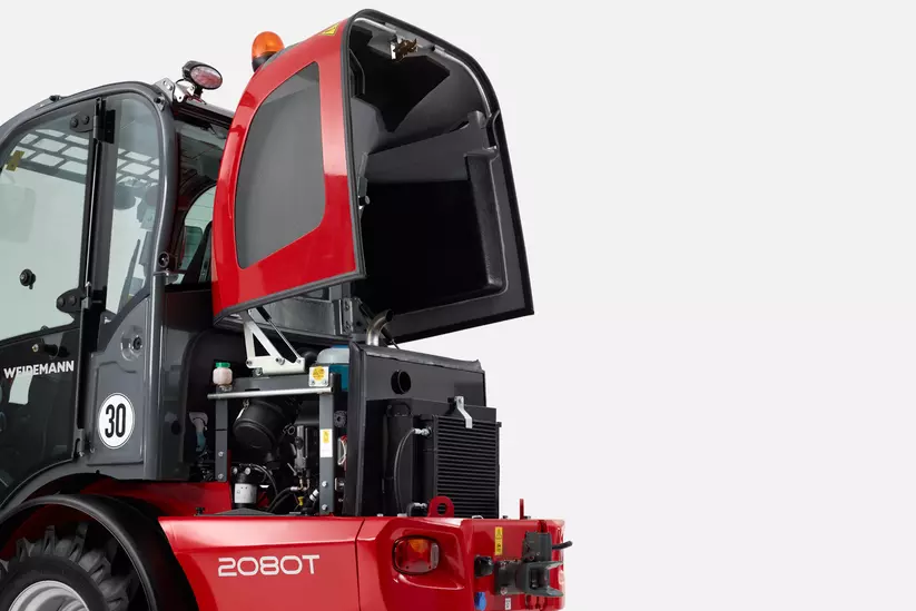 Weidemann Teleskopradlader 2080T, Ausstattung