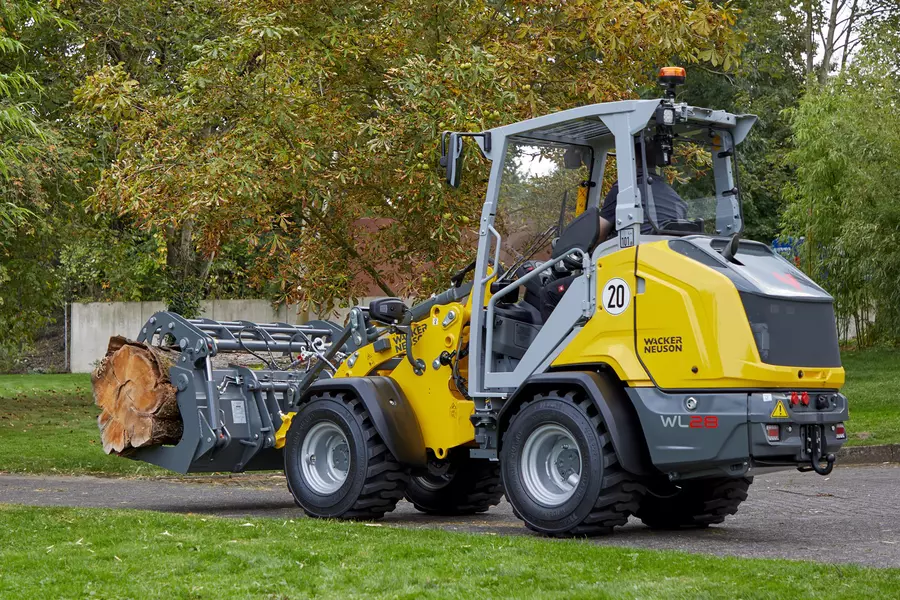 Wacker Neuson attachment, Power grab bucket small
