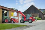 Weidemann telescopic wheel loader 3060T in application, Agriculture