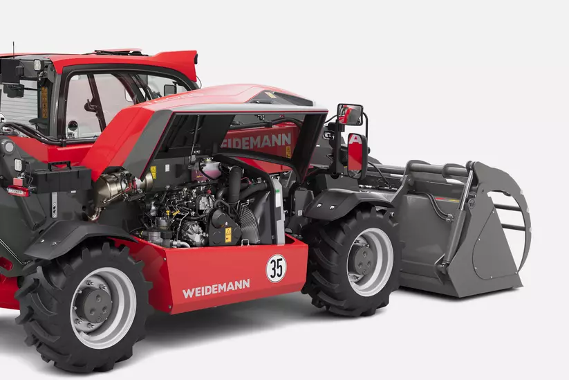 Weidemann Teleskoplader T6025 im Studio, Ausstattung