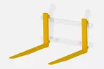 Weidemann attachment Pallet fork, Studio