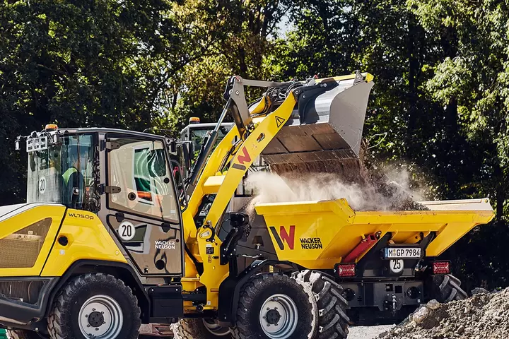 Wacker Neuson wheel loader WL750p