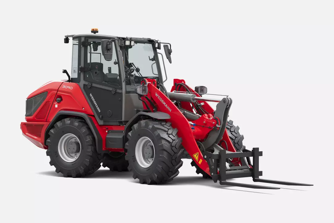 Weidemann  Radlader 3090 Kabine mit Leichtgewicht Eimer, studio
