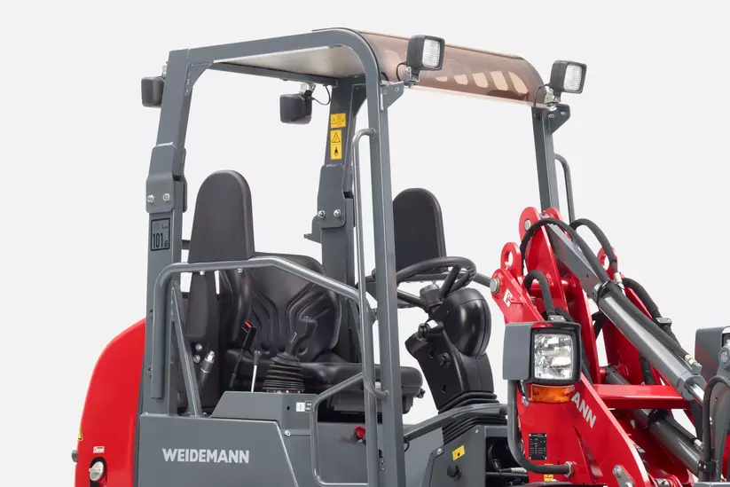 Weidemann Hoftrac 1160, Fahrerschutzdach