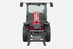 Weidemann telescopic wheel loader 2060T overhead guard with pallet fork, studio